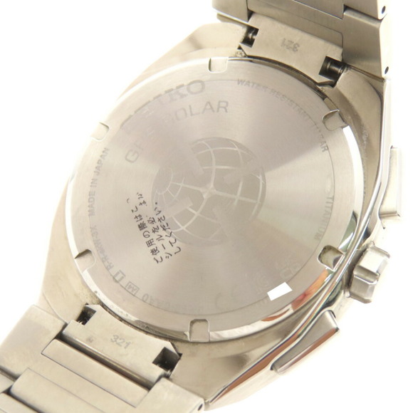 Seiko Astron Nexter SBXD013 / 3X62-0AA0 Radio-Controlled Solar GPS Watch, Tit... - Picture 9 of 9
